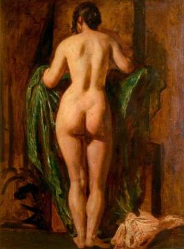 Nude Female Figure Artwork by William Etty