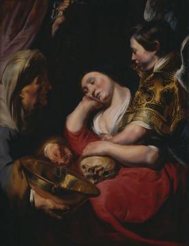 The Temptation Of The Magdalene Artwork by Jacob Jordaens