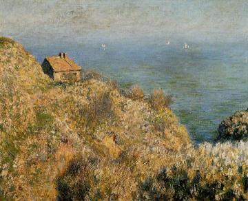 The Fisherman's House at Varengeville Artwork by Claude Oscar Monet