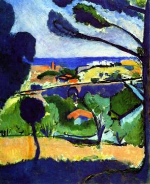 View Of Collioure And Thesea Artwork by Henri Matisse