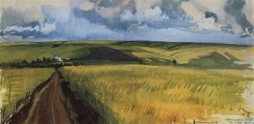 Neskuchnoye. Fields Artwork by Zinaida Serebriakova