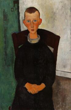 The Son of the Concierge Artwork by Amedeo Modigliani