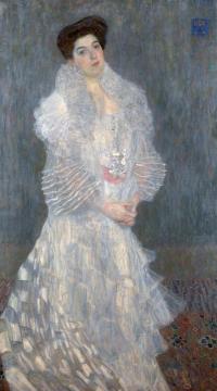 Portrait of Hermine Gallia Artwork by Gustav Klimt