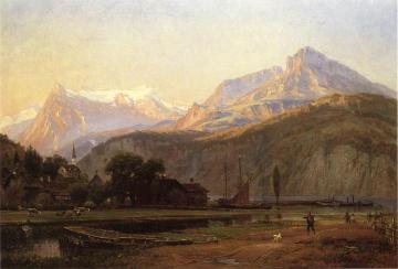 The Bay Of Uri, Lake Lucerne Artwork by Thomas Worthington Whittredge