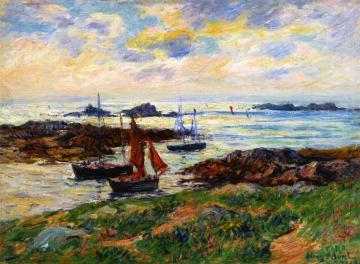 Les Glenans, Finistere Artwork by Henry Moret