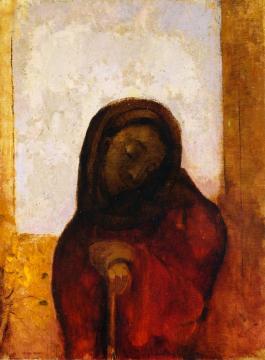 Despair, also called Suffering Artwork by Odilon Redon