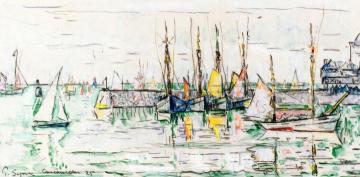 Concarneau Artwork by Paul Signac