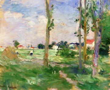 Landscape of La Creuse Artwork by Berthe Morisot