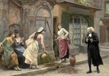 A Distraction From Studies Artwork by Jules Girardet