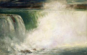 Niagara Falls Artwork by William Morris Hunt