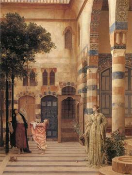 Old Damascus: Jew's Quarter Artwork by Sir Frederick Lord Leighton