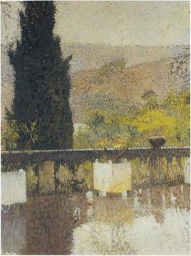 La Terrasse Artwork by Henri Martin