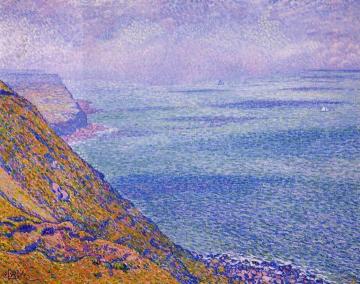 The Cap Gris Nez, Foggy Weather Artwork by Theo van Rysselberghe