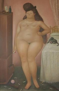 Rosalba Artwork by Fernando Botero