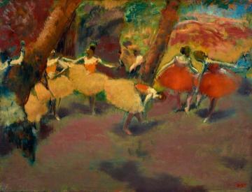 Before the Performance Artwork by Edgar Degas