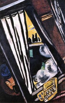 Golden Arrow Artwork by Max Beckmann