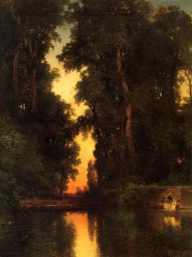 The Borda Gardens, Mexico Artwork by Thomas Moran