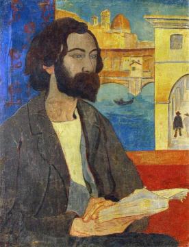 Portrait of Emile Bernard at Florence Artwork by Paul Serusier
