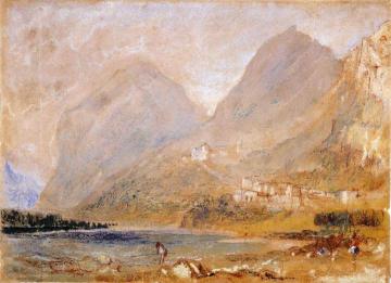 Martinswand, near Innsbruck Artwork by Joseph Mallord William Turner
