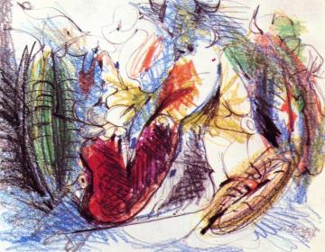 Landscape Artwork by Arshile Gorky