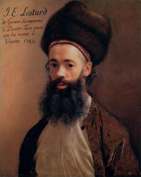 Self-Portrait Artwork by Jean Etienne Liotard