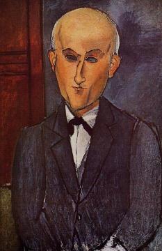 Max Jacob Artwork by Amedeo Modigliani