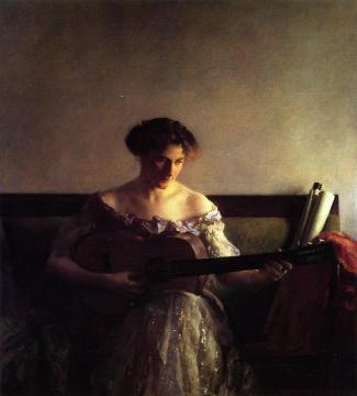 The Guitar Player Artwork by Joseph DeCamp