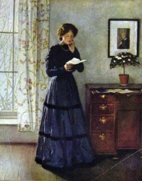 The Letter Artwork by Harold Knight