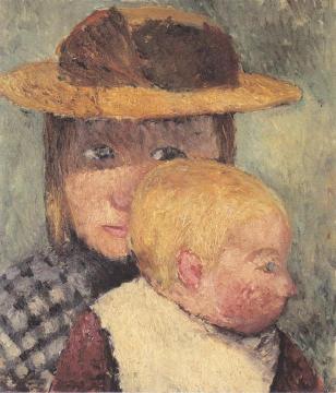 Children in the Sun Artwork by Paula Modersohn-Becker