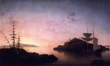 Christmas Cove Artwork by Fitz Hugh Lane