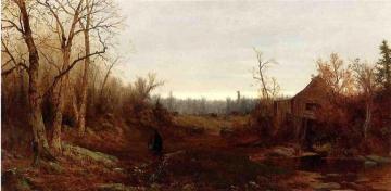 November Day, 1863 Artwork by Jervis McEntee