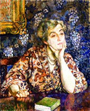 Maria van Rysselberghe, Jersey Artwork by Theo van Rysselberghe