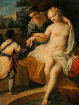 David And Bathsheba Artwork by Jacopo Amigoni