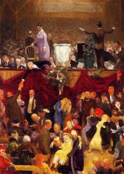 The Sawdust Trail Artwork by George Wesley Bellows