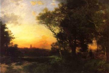 Mexican Landscape near Cuernavaca Artwork by Thomas Moran