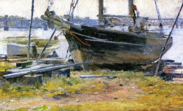 The E. M. J. Betty Artwork by Theodore Robinson
