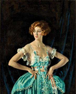 Mrs. Ruby Melville Artwork by Sir William Orpen
