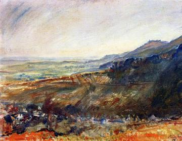 Palatinate Landscape - View of the Madenburg Artwork by Max Slevogt