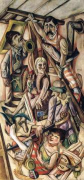 The Dream Artwork by Max Beckmann