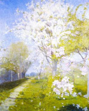 Blossom At Dennemont Artwork by Charles Conder