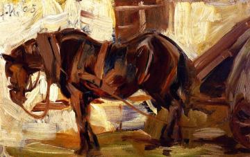 Small Study of a Horse II Artwork by Franz Marc