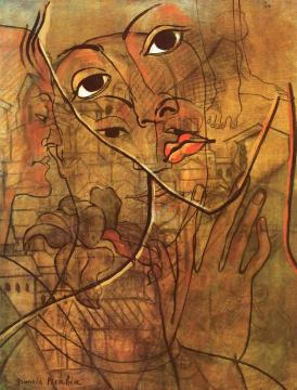 Faces Artwork by Francis Picabia