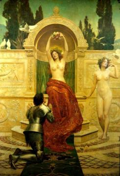 In the Venusberg Tannhäuser Artwork by John Maler Collier