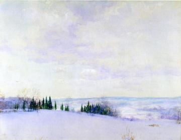 Connecticut Hills Artwork by Walter Launt Palmer