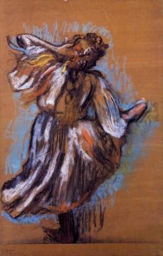 Russian Dancer Artwork by Edgar Degas