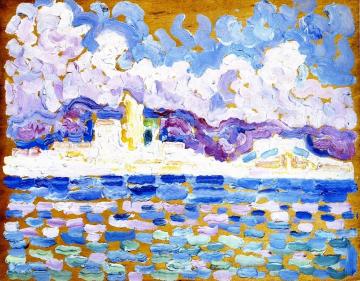Morning, Antibes Artwork by Paul Signac