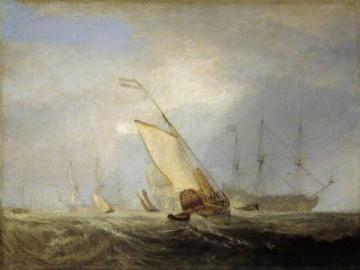 Van Tromp Returning after the Battle off the Dogger Bank Artwork by Joseph Mallord William Turner