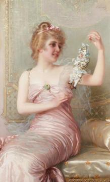 The plaything Artwork by Vittorio Matteo Corcos