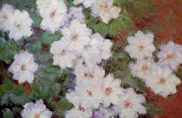 Clematis Artwork by Claude Oscar Monet