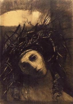 Christ Artwork by Odilon Redon